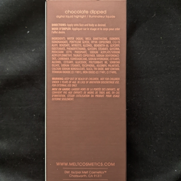 SOLD Melt Cosmetics Chocolate Dipped Sexfoil Liquid Highlight NWT - Picture 6 of 6